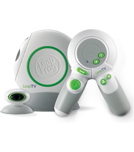 【送料込】知育、英語学習 LeapTV 本体とゲーム3本セット Amazon.com: LeapFrog LeapTV Mr. Pencil Presents DoodleCraft